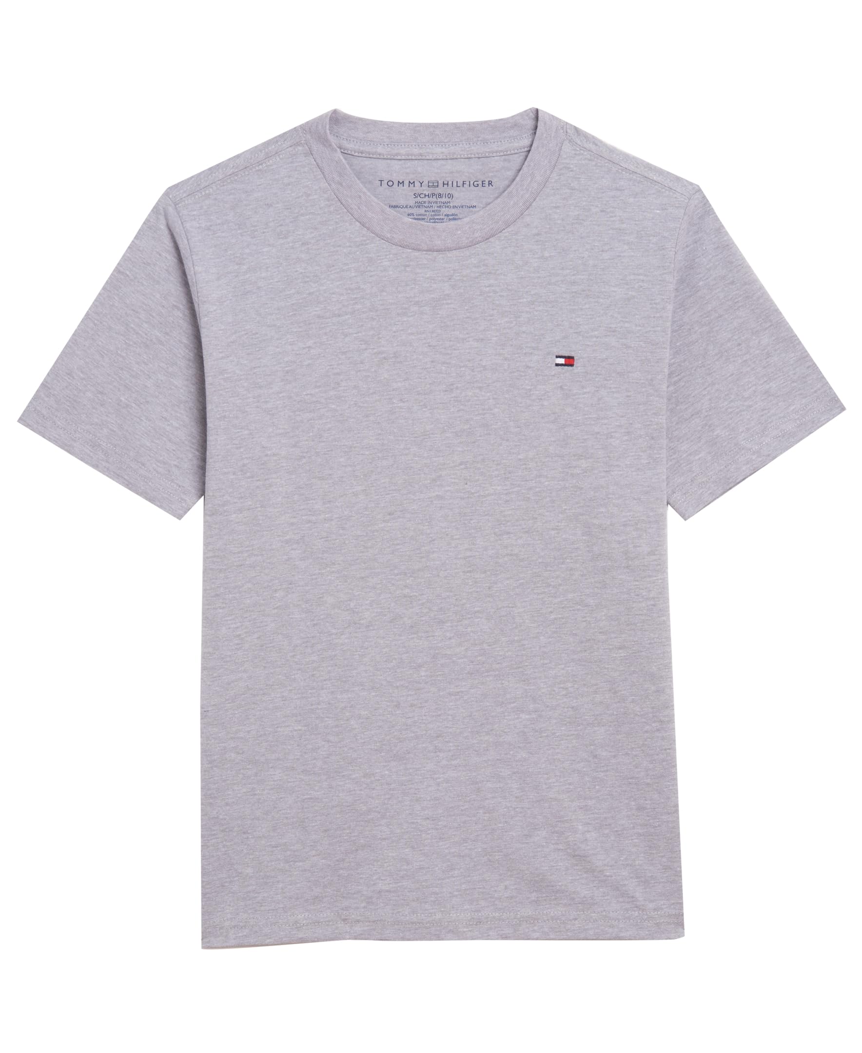 Tommy Hilfiger Boys' Short Sleeve Solid Crew Neck T-Shirt